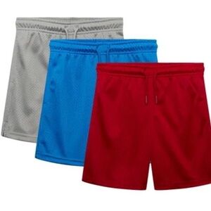 Athletic Works Boy's Mesh Short, 3-Pack, Sizes XXL 18